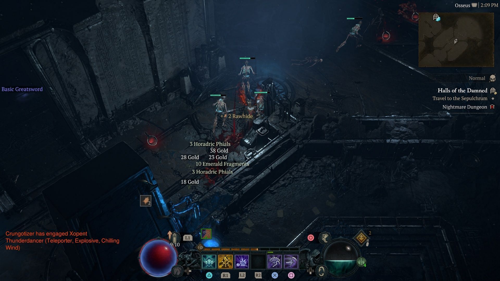 Just slaughter everything you find in the dungeon until you have enough Horadric Knowledge. You can then go back and get ready for the next quest, or keep going (Image via Blizzard Entertainment)